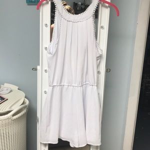 White tank top romper